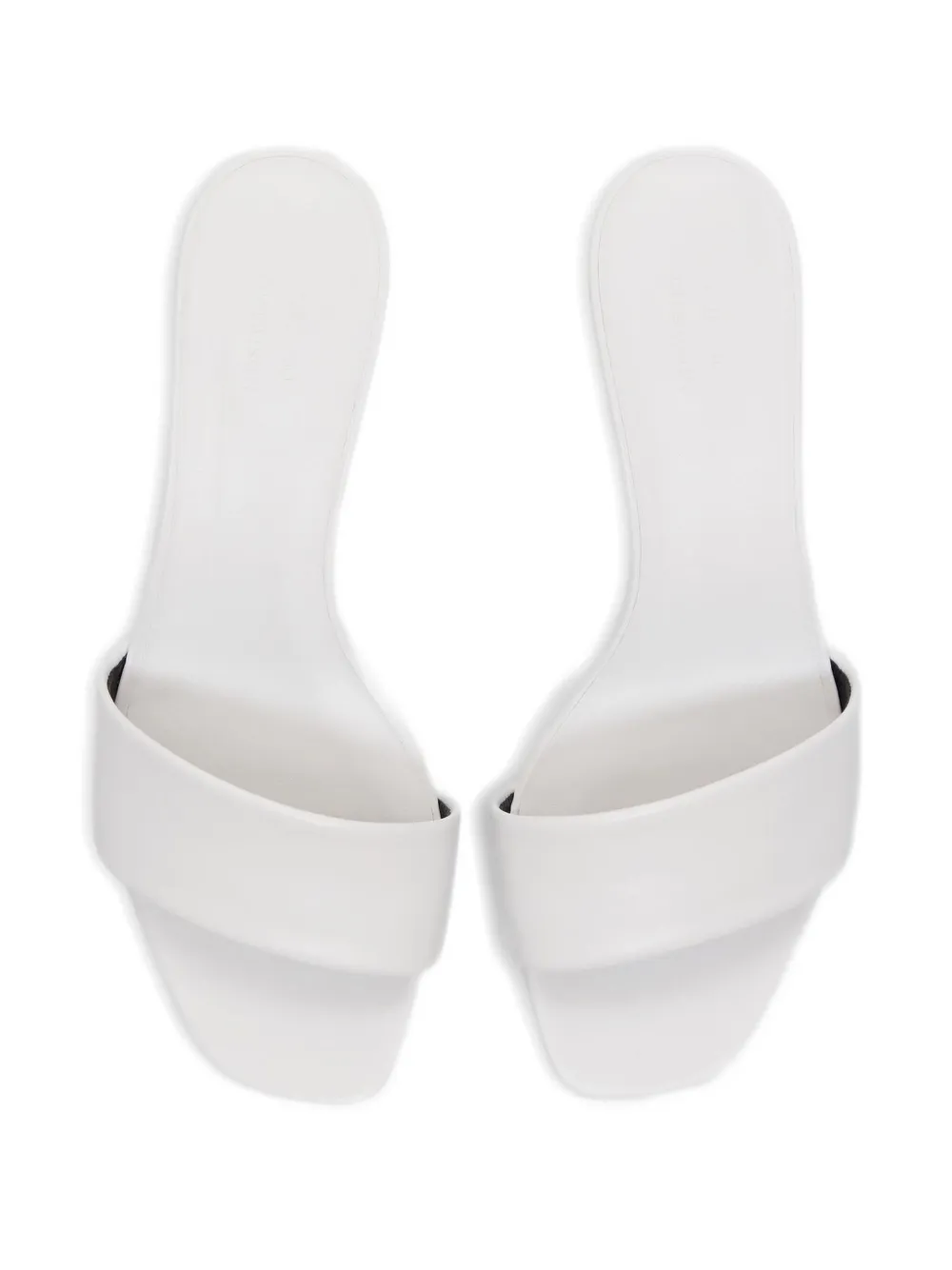 LouLou de Saison Andy muiltjes met hak Wit