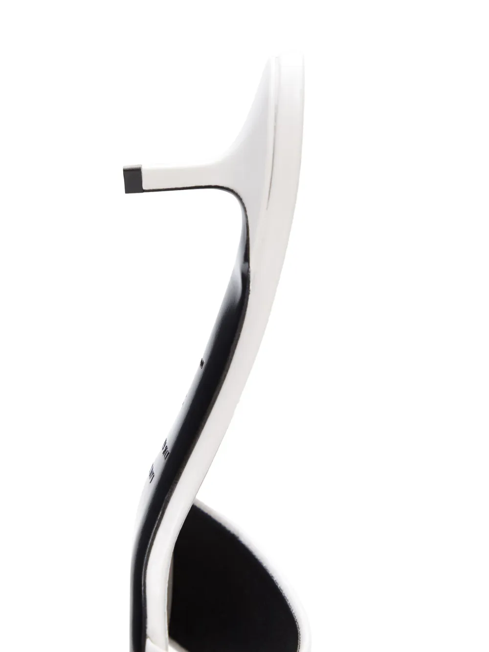 LouLou de Saison Andy muiltjes met hak Wit