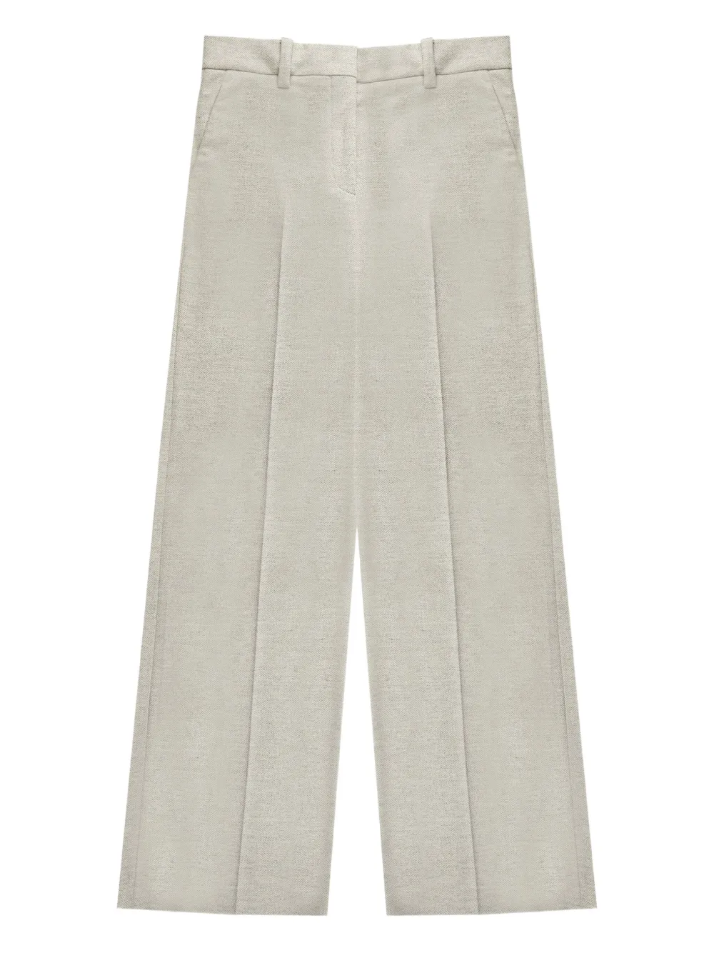 slowear x Incotex micro-pattern wool trousers | Neutrals | Image 1