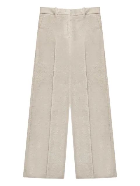 slowear x Incotex micro-pattern wool trousers
