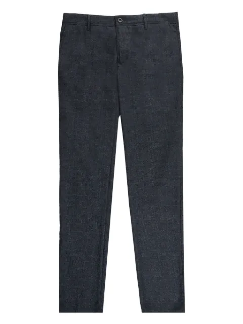 slowear x Incotex prince wales check trousers