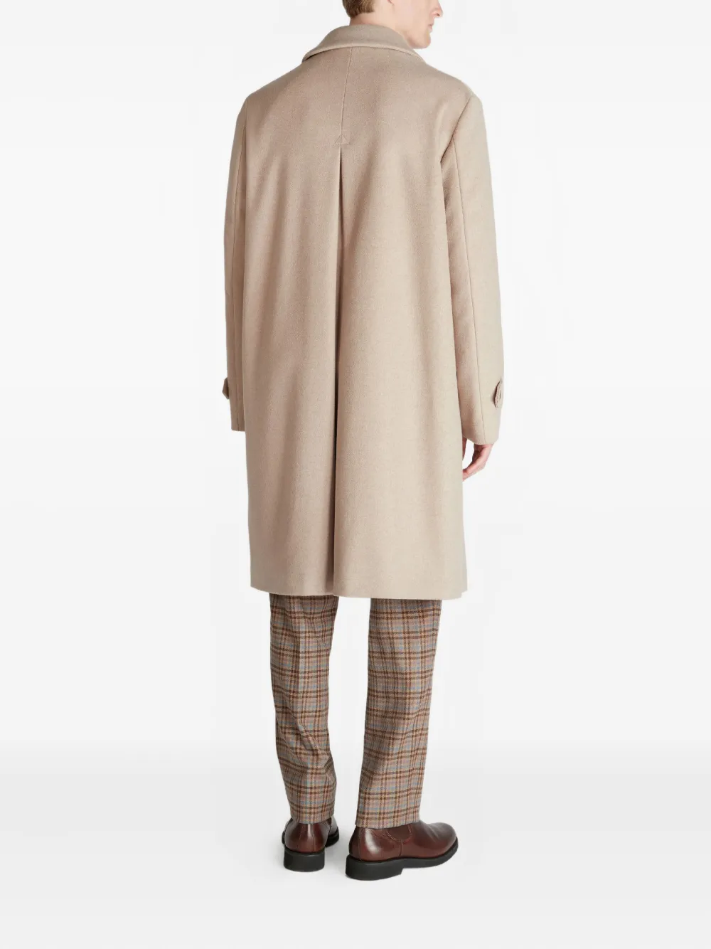  Slowear X Montedoro Rear Vent Coat - Neutrals 