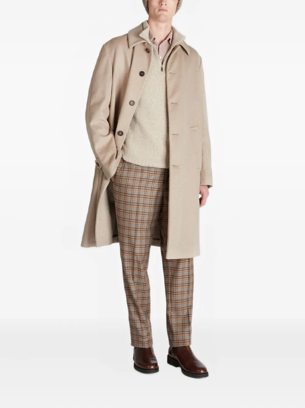 slowear x Montedoro rear vent coat | Single Breasted Coats | Image 2