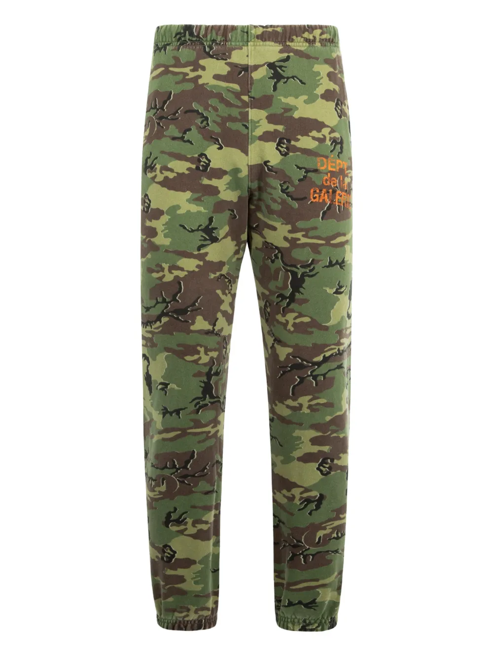 GALLERY DEPT. camo-print track pants - Verde