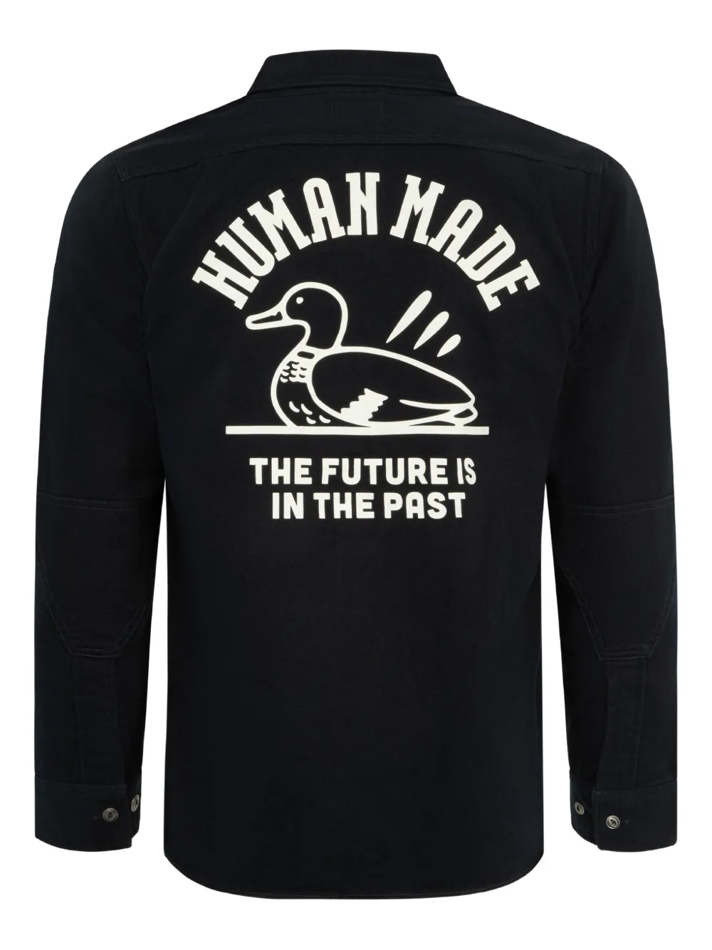 Human Made buttoned patch work shirt | Image 2