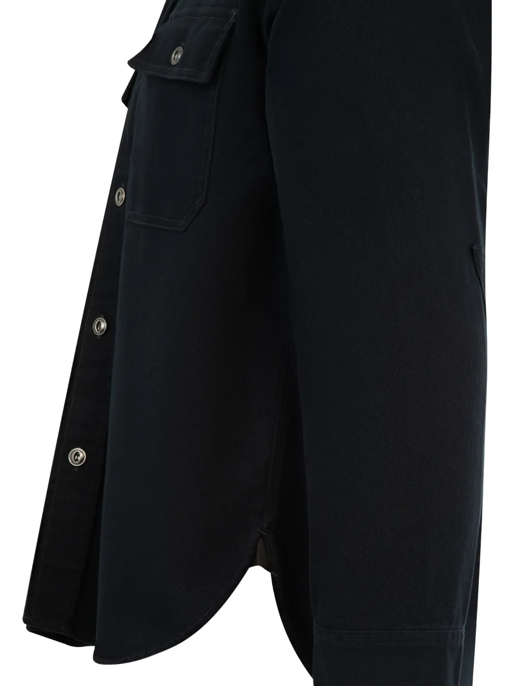  Human Made Buttoned Patch Work Shirt - Black 