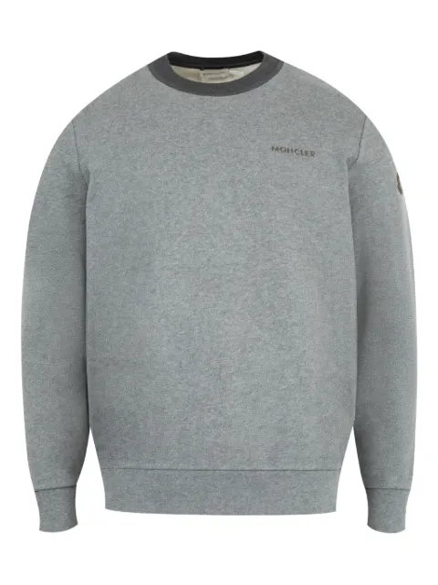 Moncler logo-patch sweatshirt