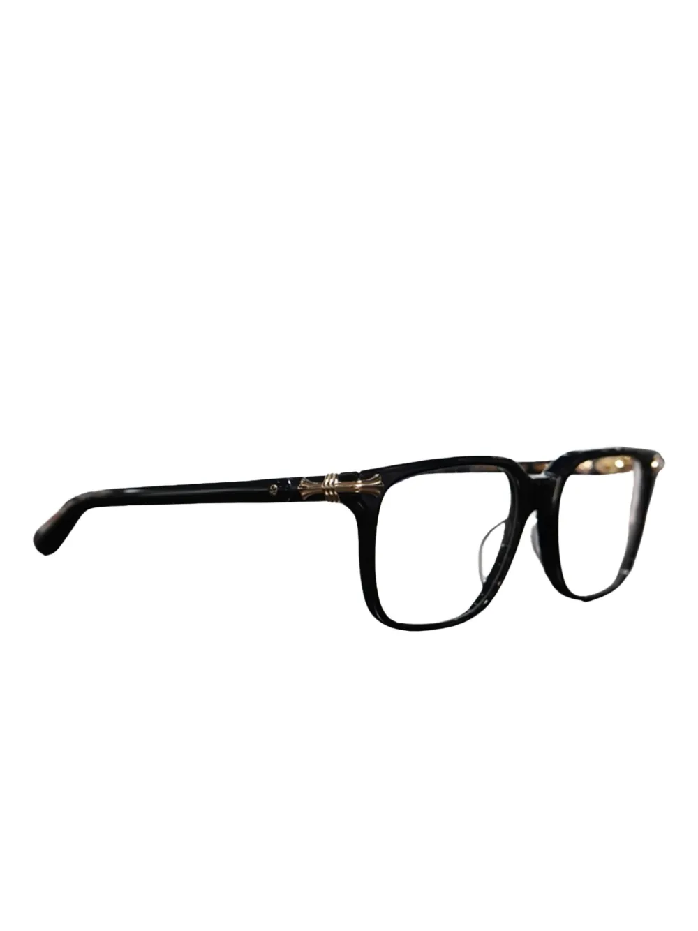 Chrome Hearts Thirst Trap Square-frame Glasses In Black