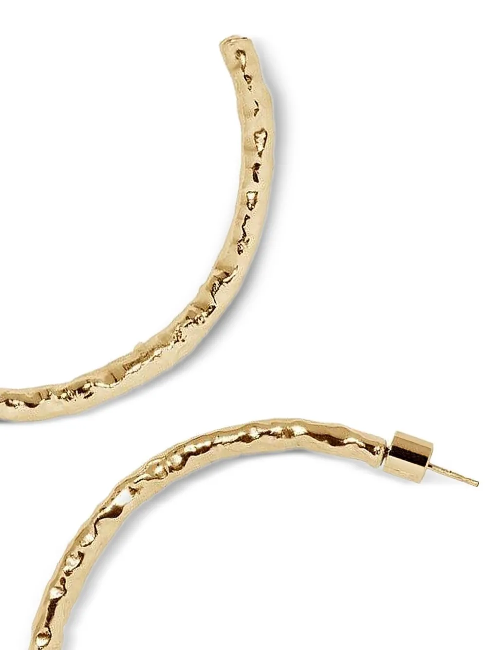 Jennifer Fisher Hailey gehamerde oorringen - Goud