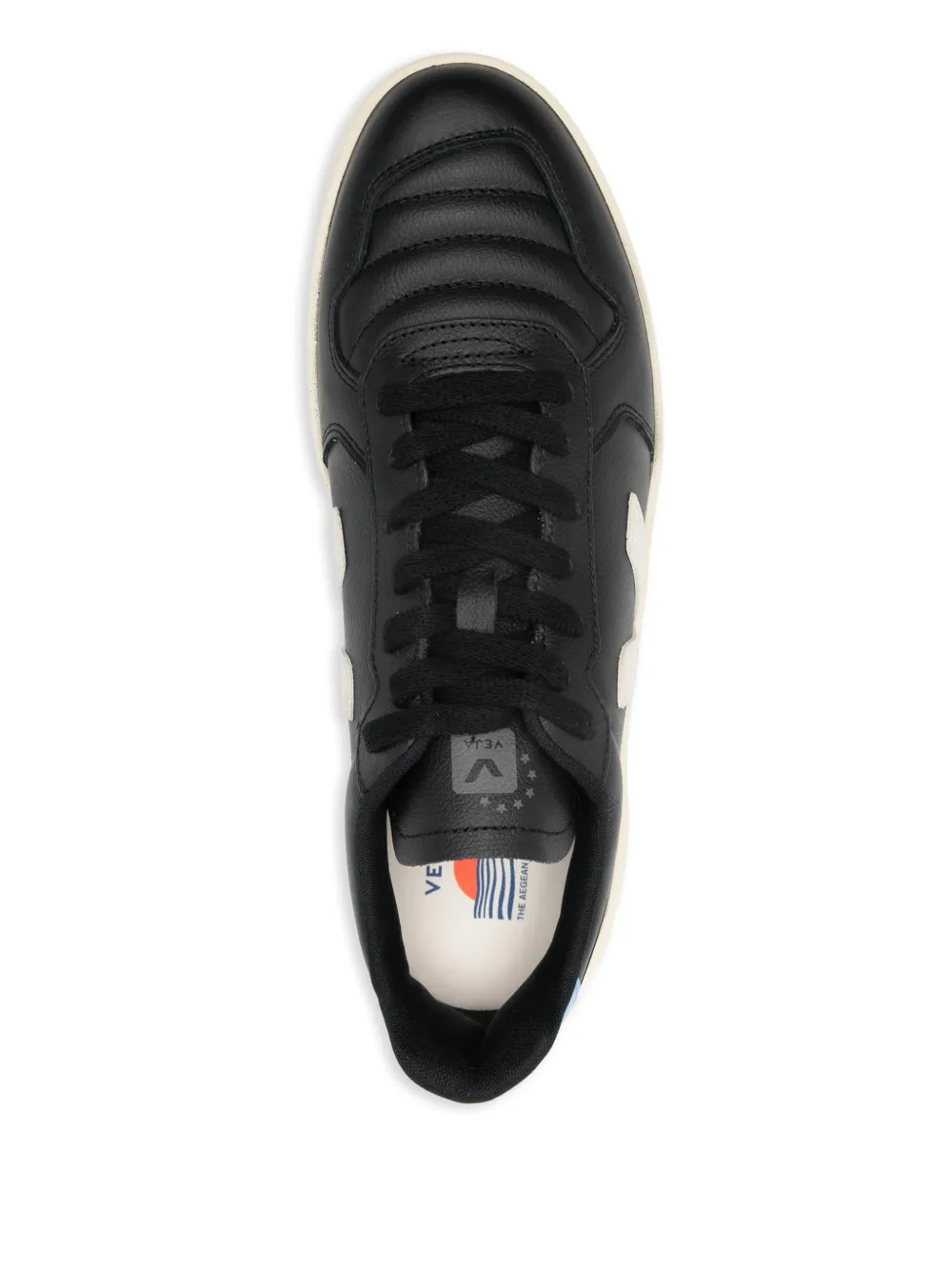 VEJA V-82 panelled trainers Zwart