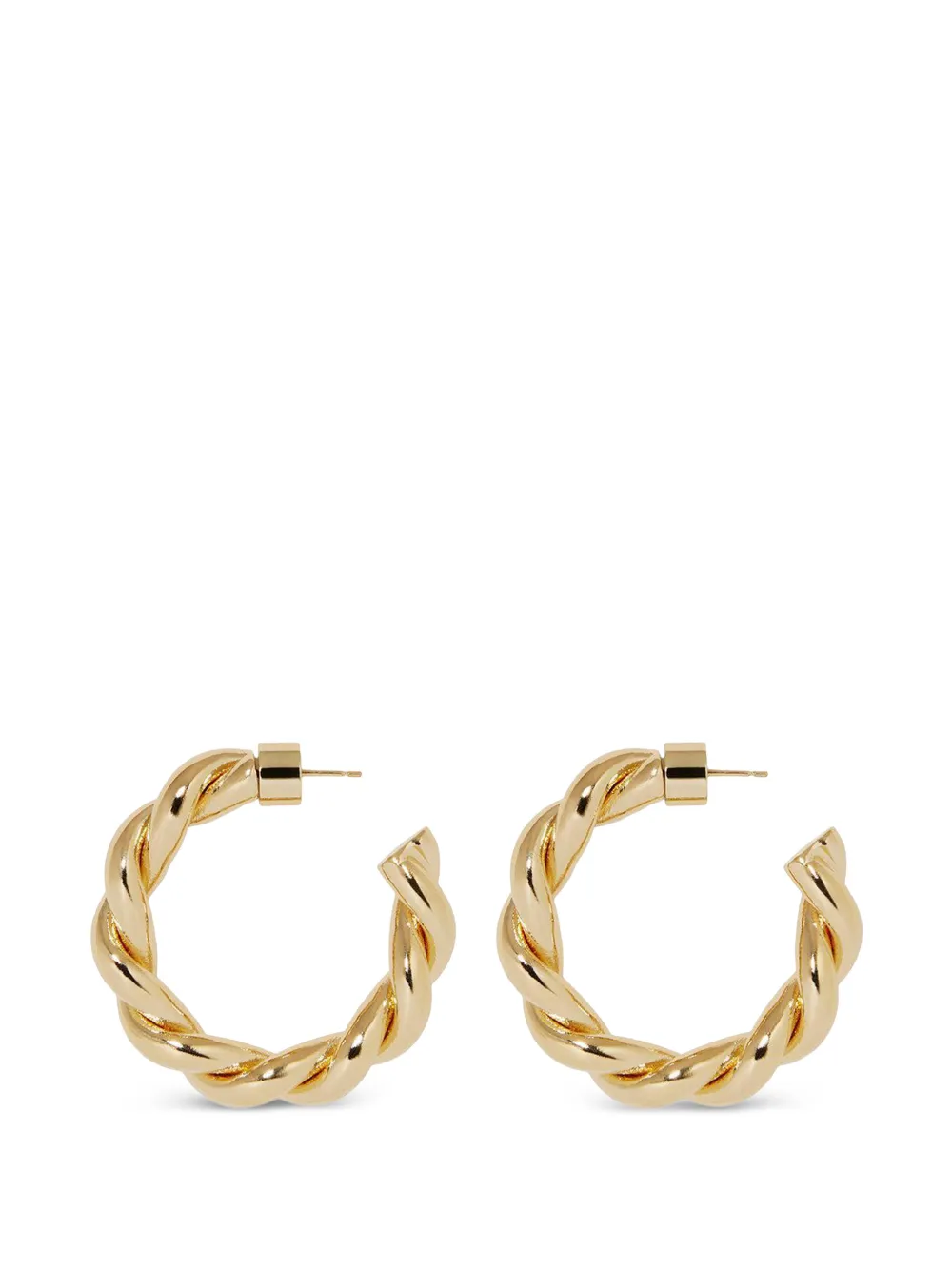 Jennifer Fisher Orecchini a cerchio Lilly in oro giallo 14 carati