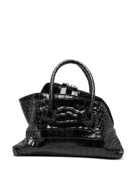 The Attico La Passeggiata leren mini-shopper