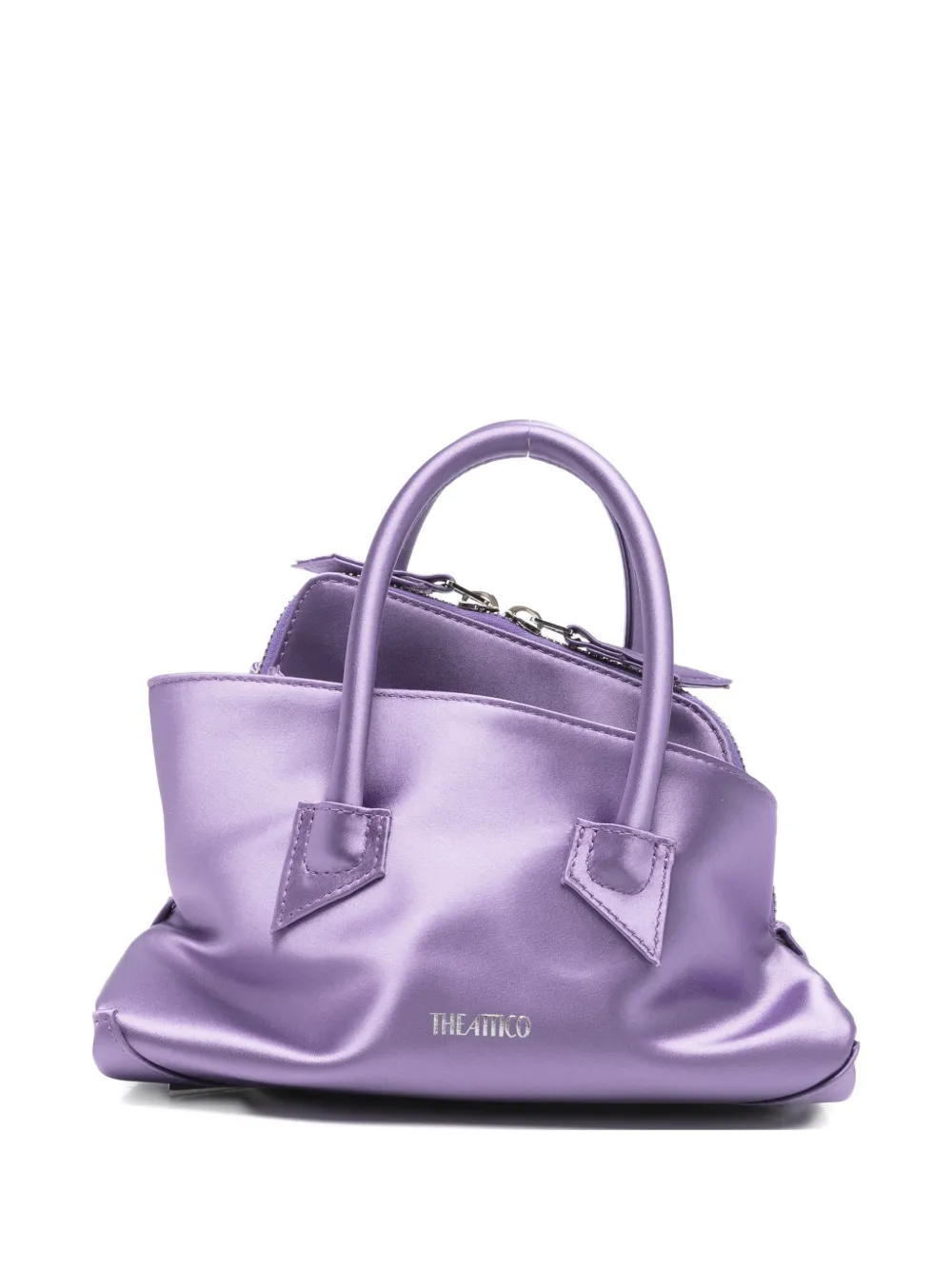 The Attico mini La Passeggiata tote bag - Viola