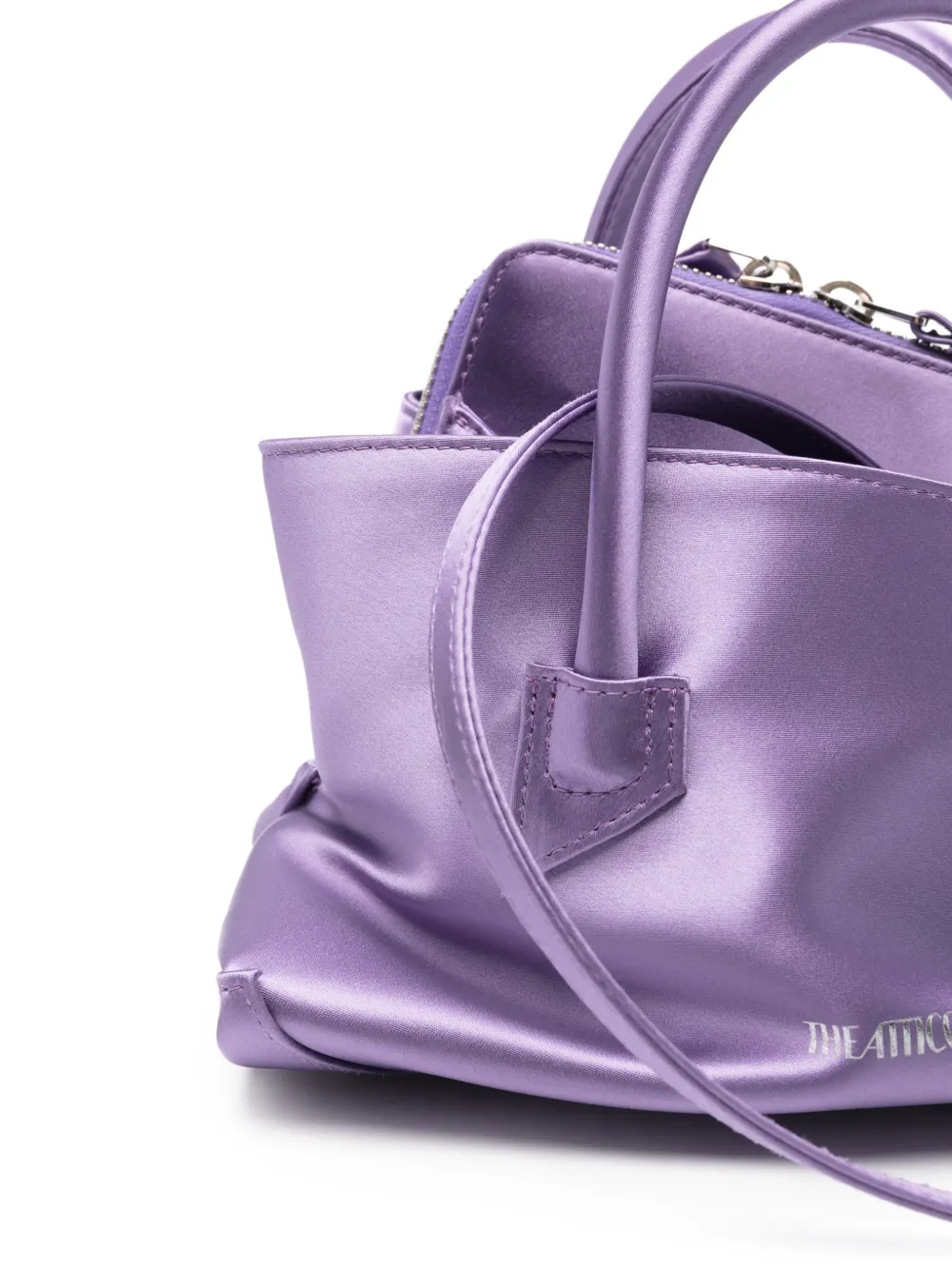 The Attico La Passeggiata mini-shopper Paars