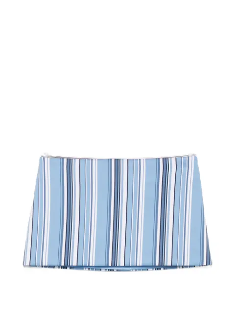 The Frankie Shop Hera striped mini kirt