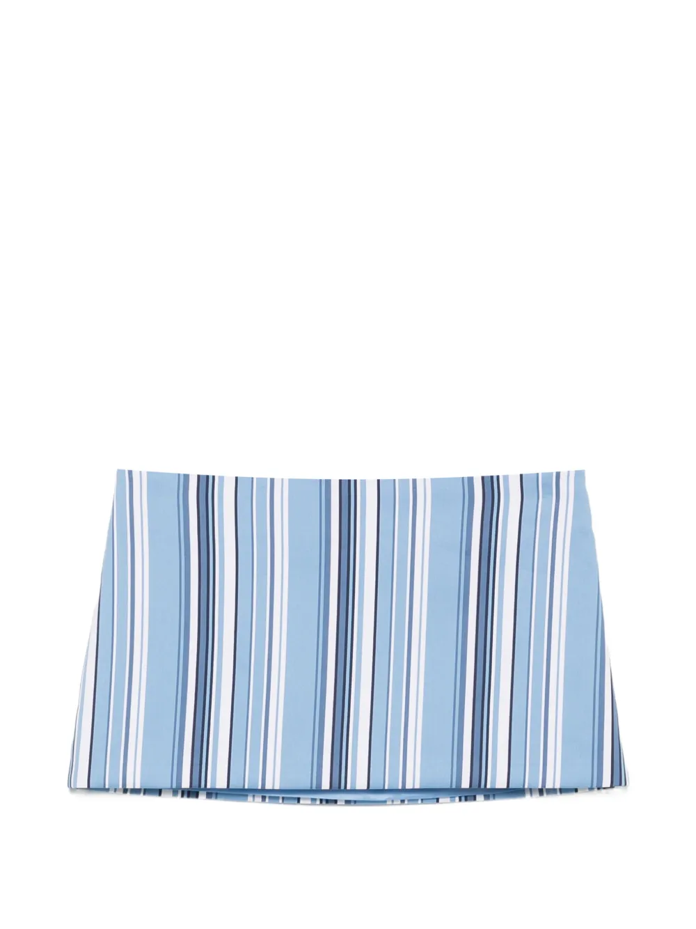 The Frankie Shop Hera striped mini kirt - Blu