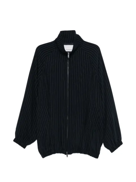 The Frankie Shop Baxter pinstripe zip jacket