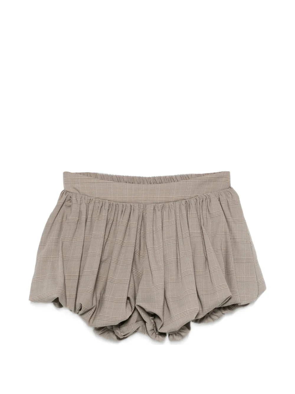 The Frankie Shop Alina bubble-hem shorts - Toni neutri