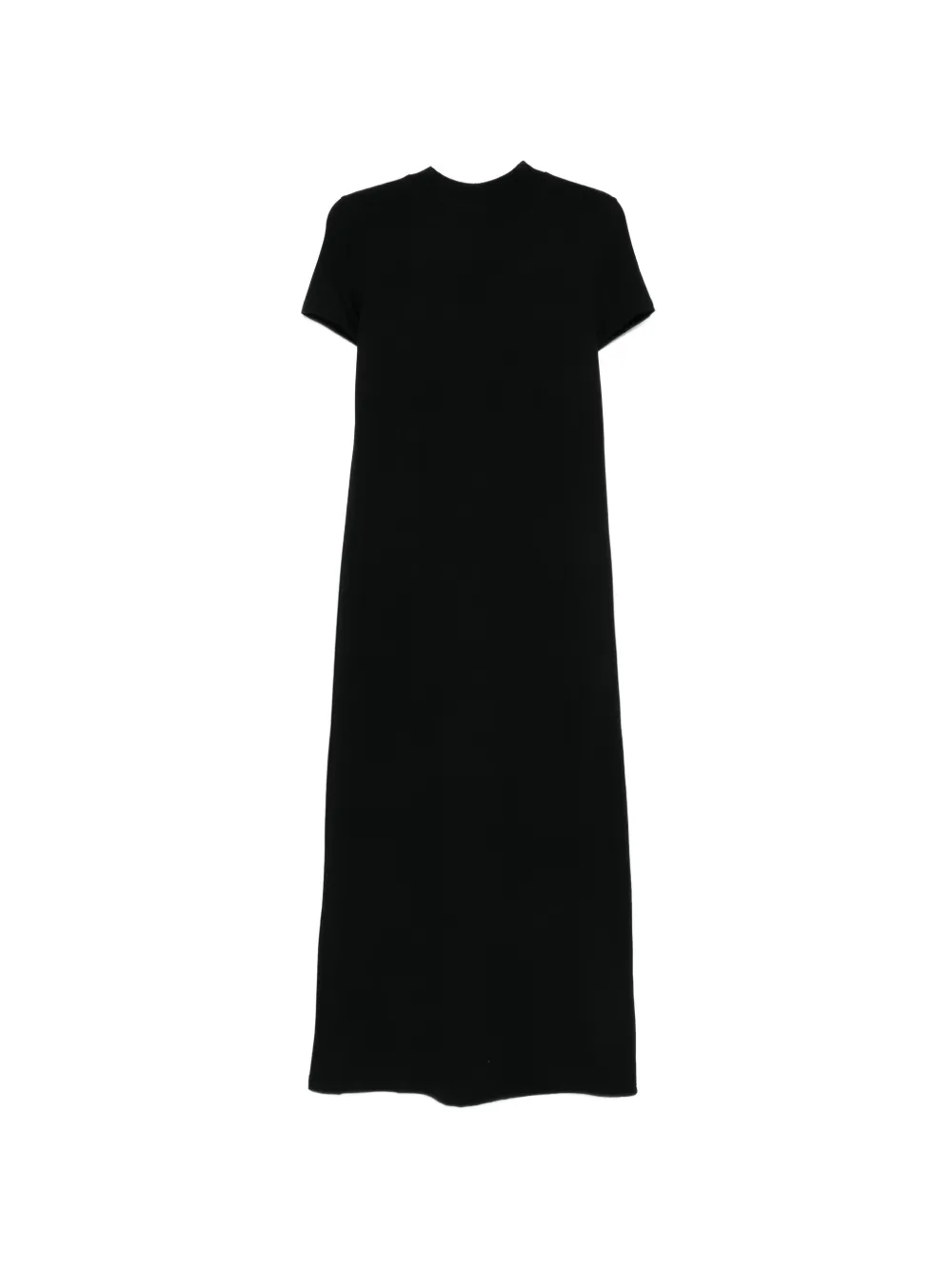 The Frankie Shop shor-sleeves midi dress - Nero
