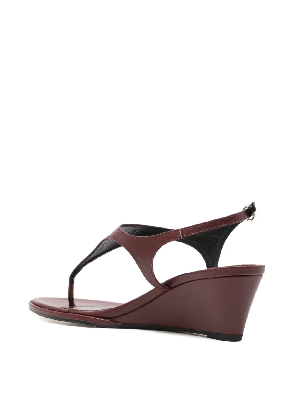 Aeyde Roose leather sandals Rood