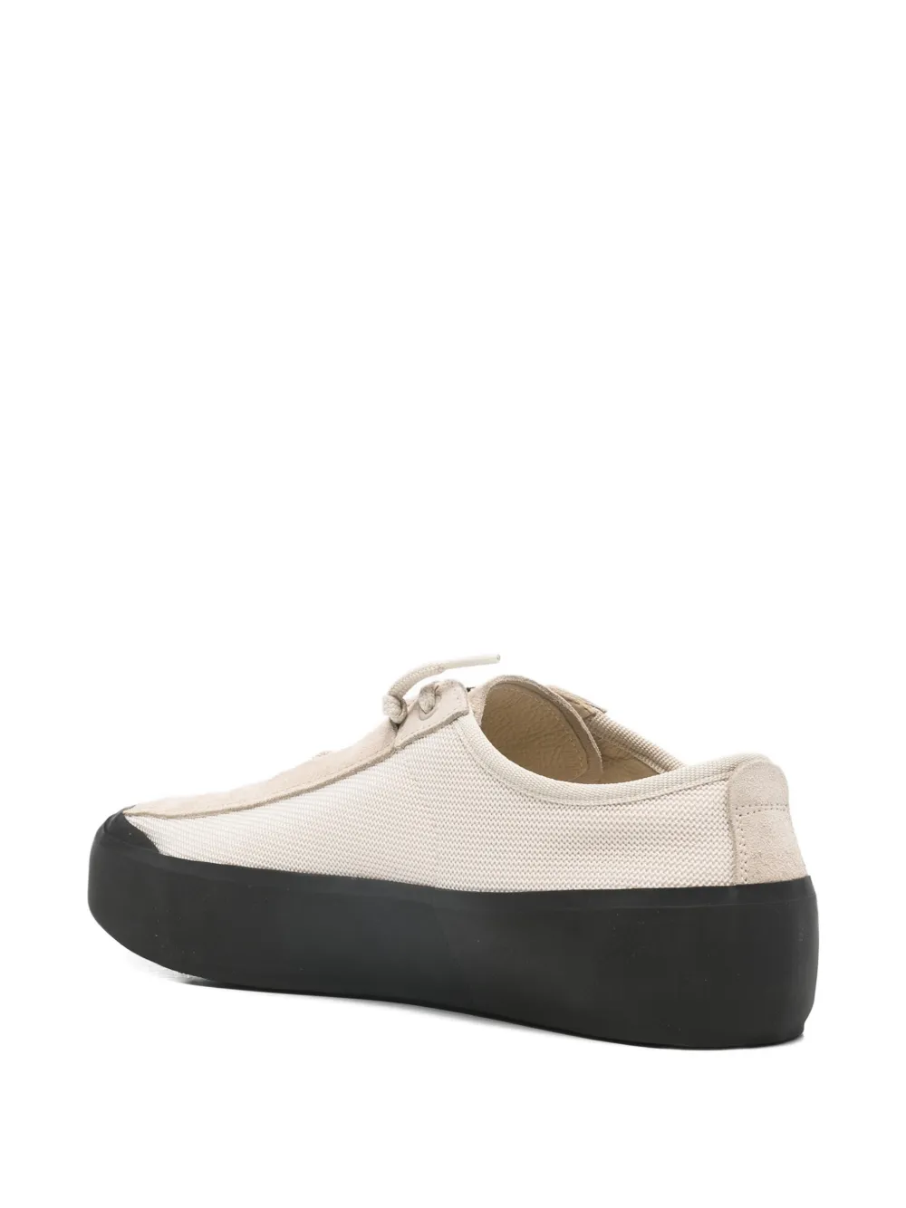 Stone Island logo-patch sneakers Beige