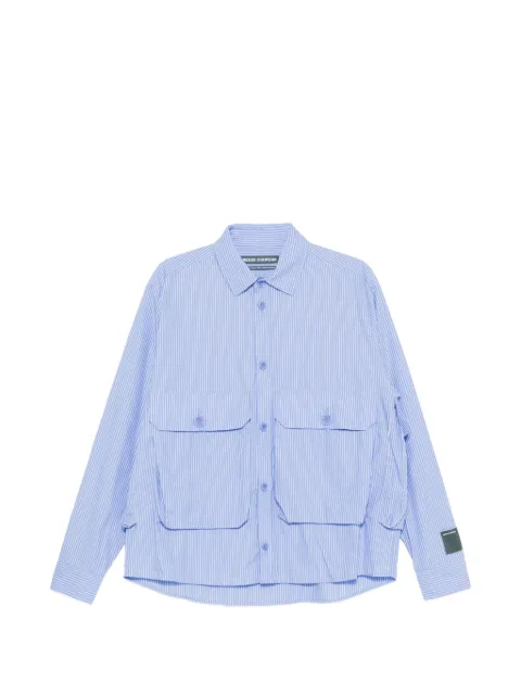 Reese Cooper 스트라이프 코튼 셔츠