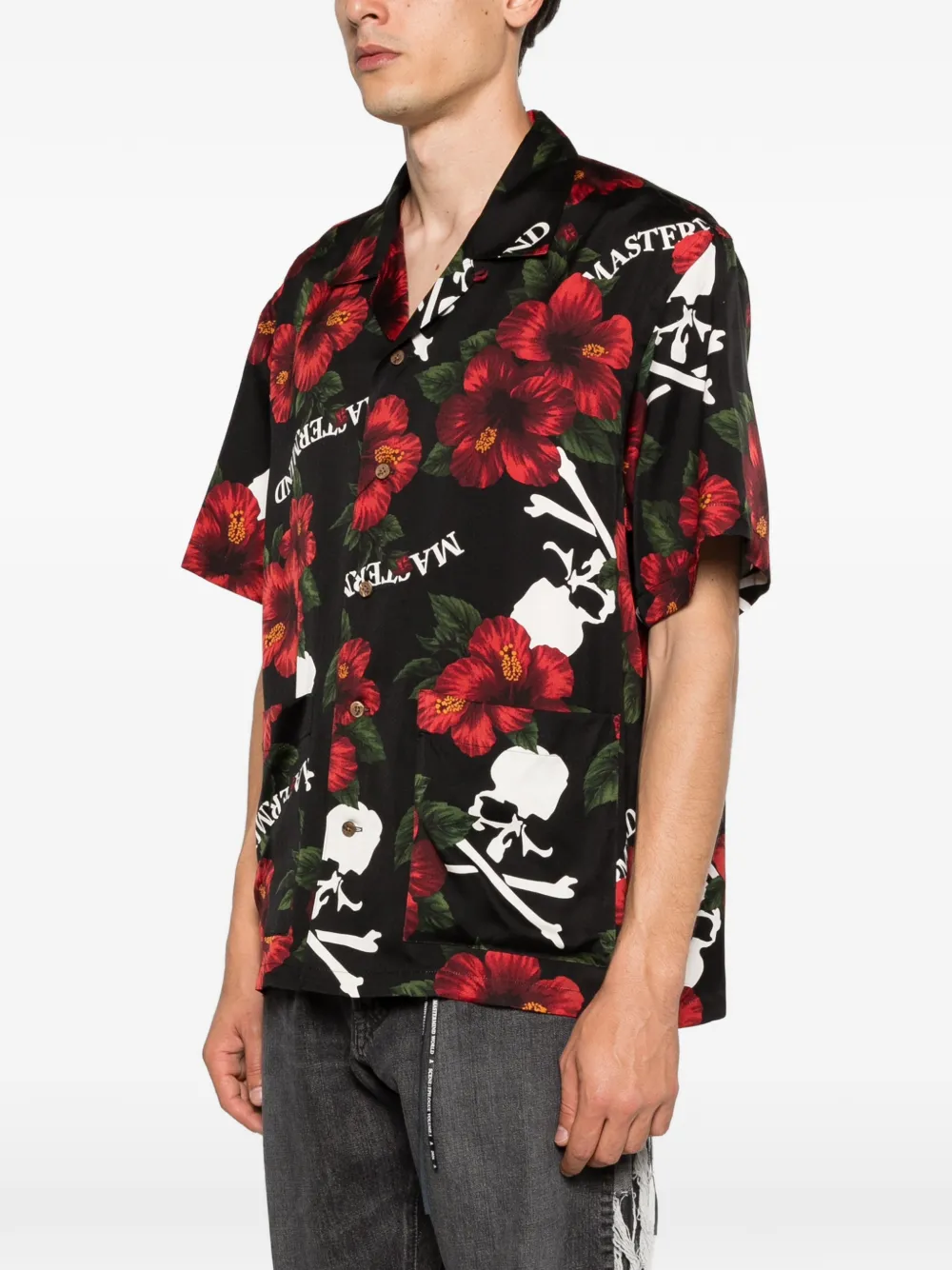  Mastermind Japan Skull-print Shirt - Black 