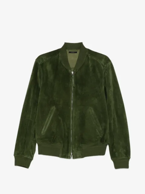 TOM FORD chamarra bomber con perforaciones