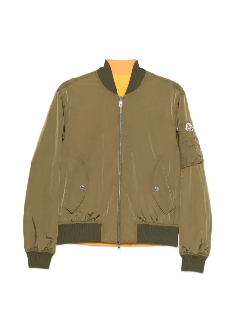 Moncler washed nylon bomber jacket