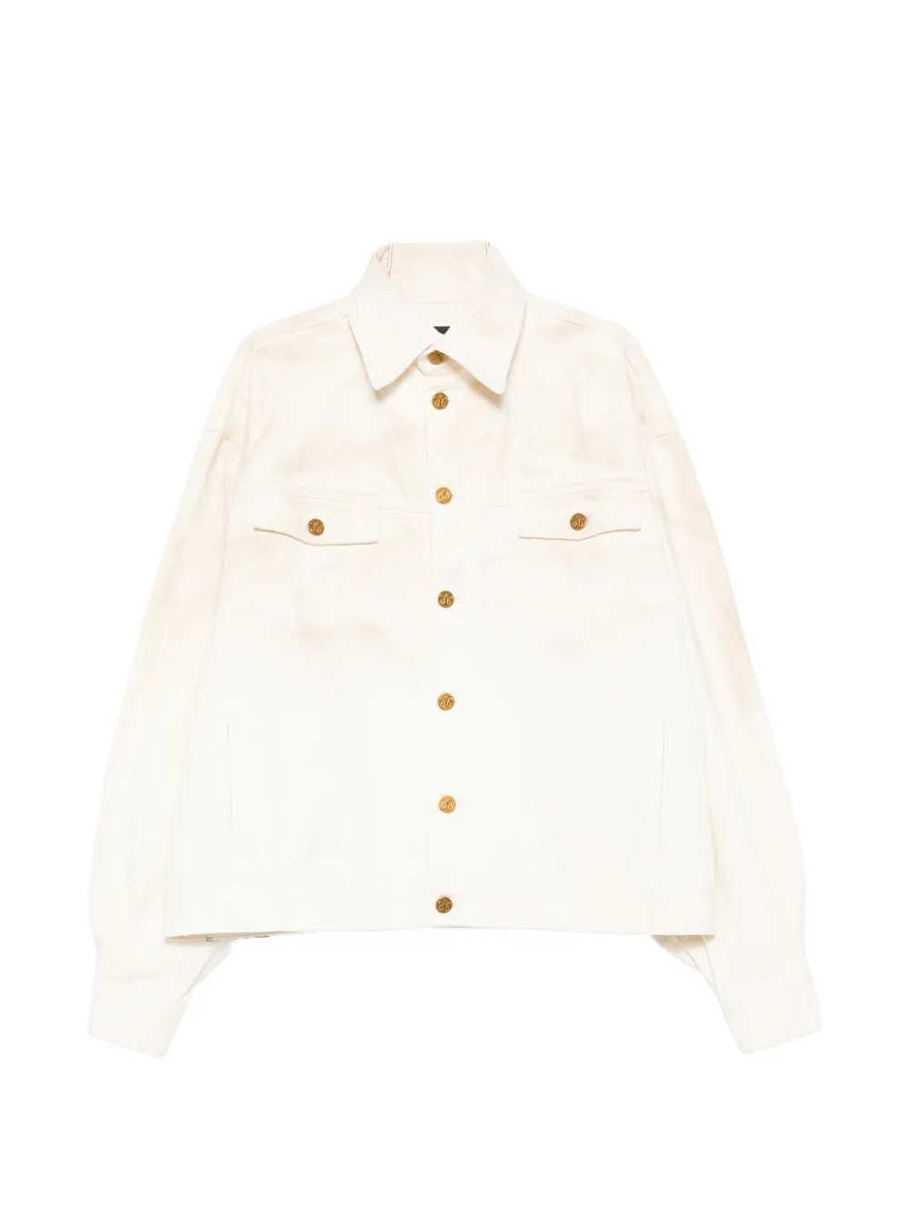 Willy Chavarria oversized denim jacket - Toni neutri