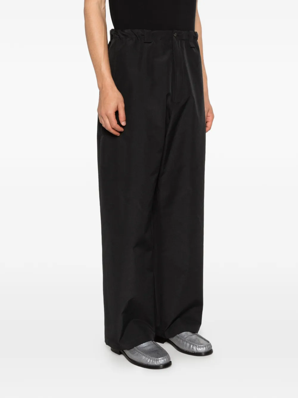  Willy Chavarria Toluca Buttoned Trousers - Black 