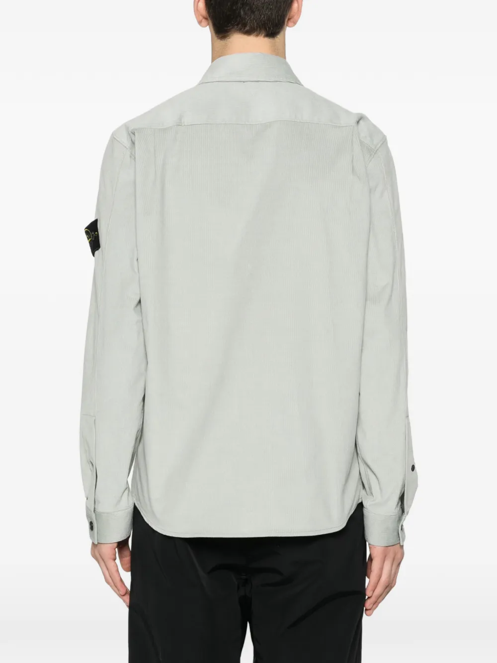 Stone Island Katoenen overhemd Groen