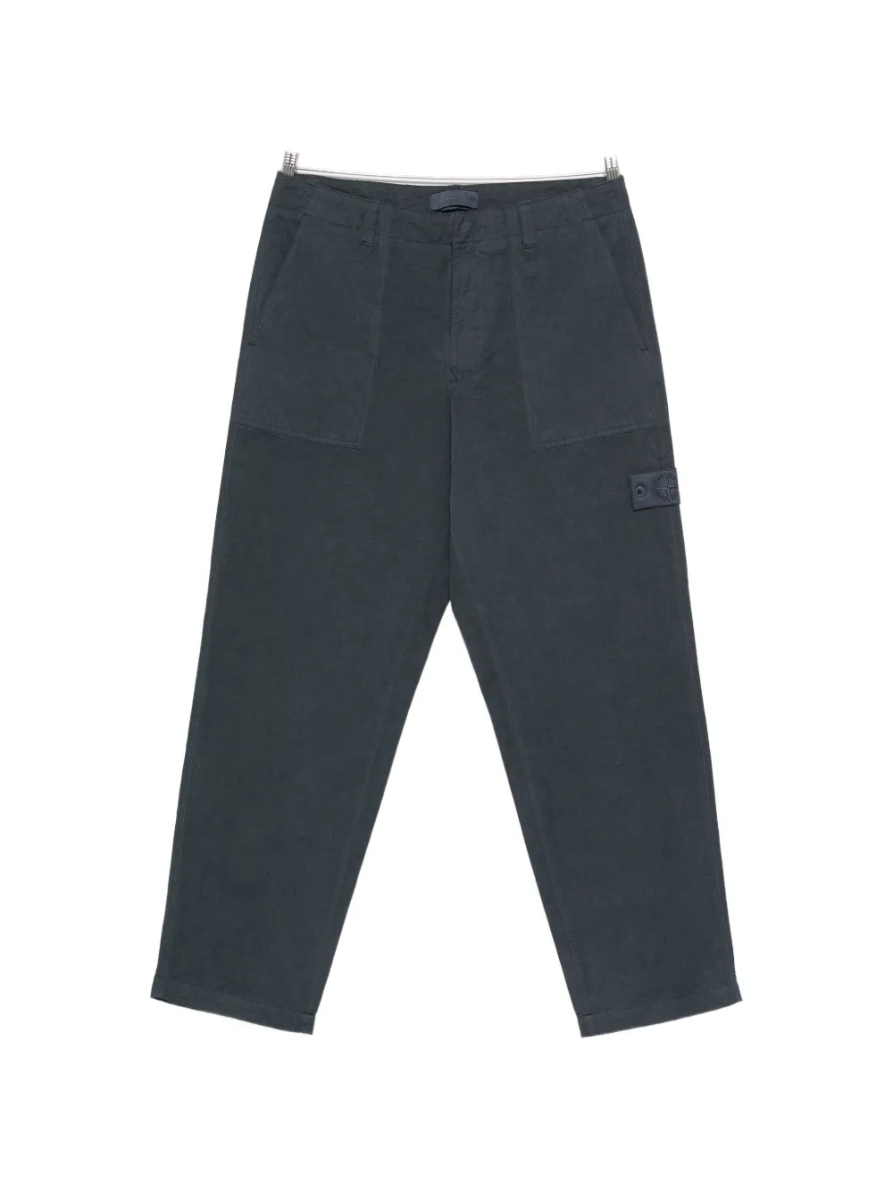 Stone Island cotton cargo pants - Blu