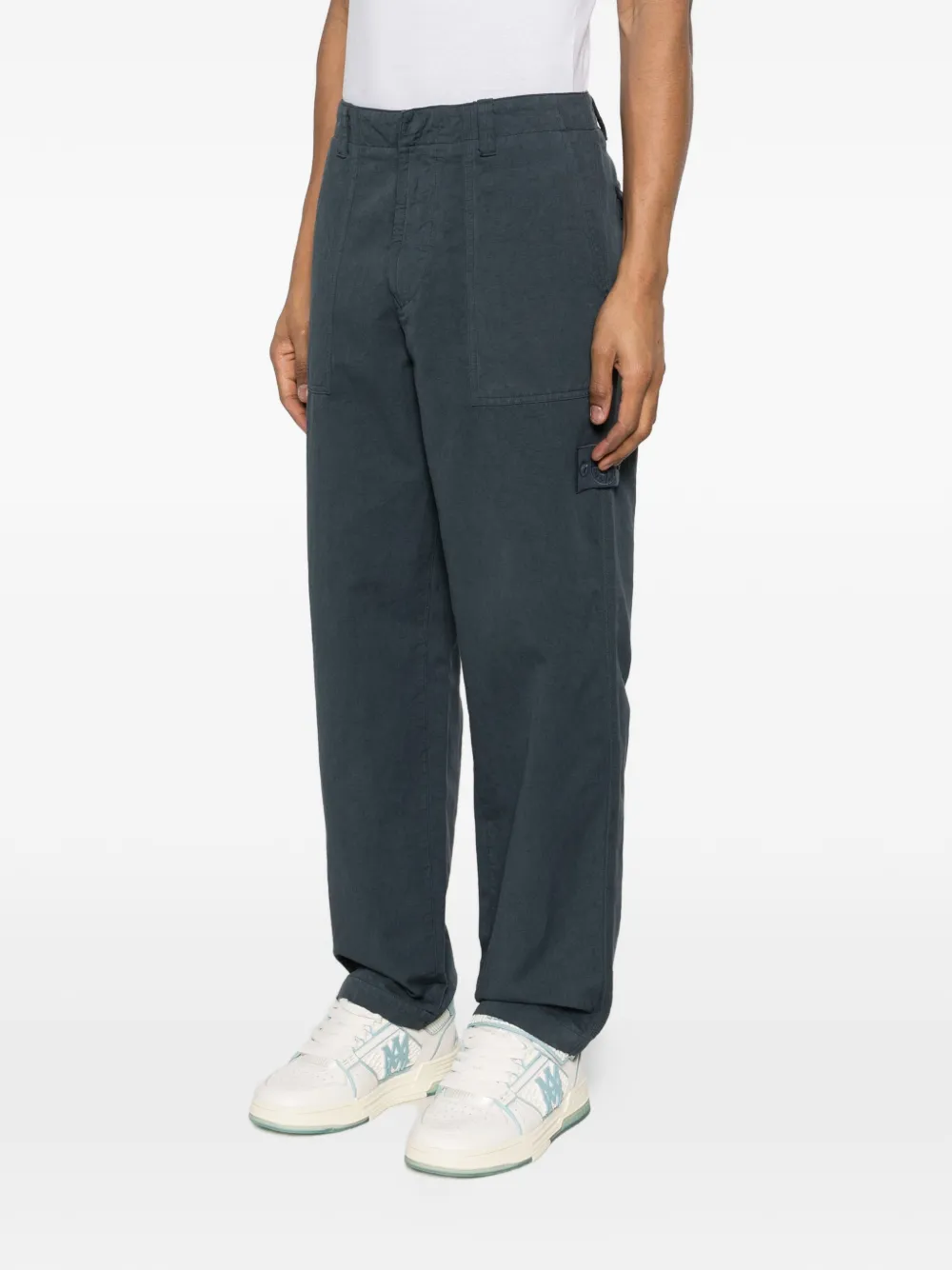Stone Island Cargo broek Blauw