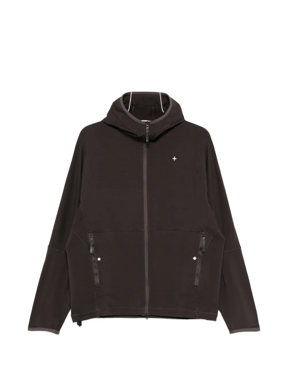 Stone Island zip hooded sweatshirt - Grigio