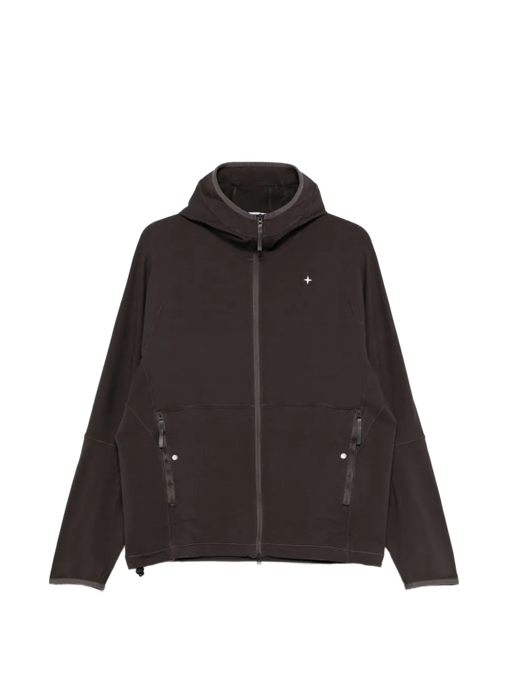 Stone Island zip hooded sweatshirt - Grey