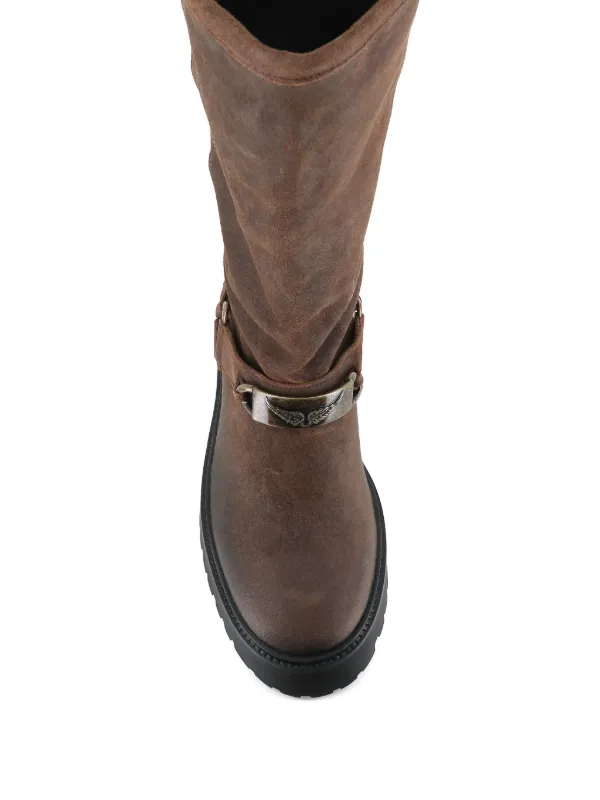 Zadig&Voltaire 50mm Wing Boots | Brown | FARFETCH