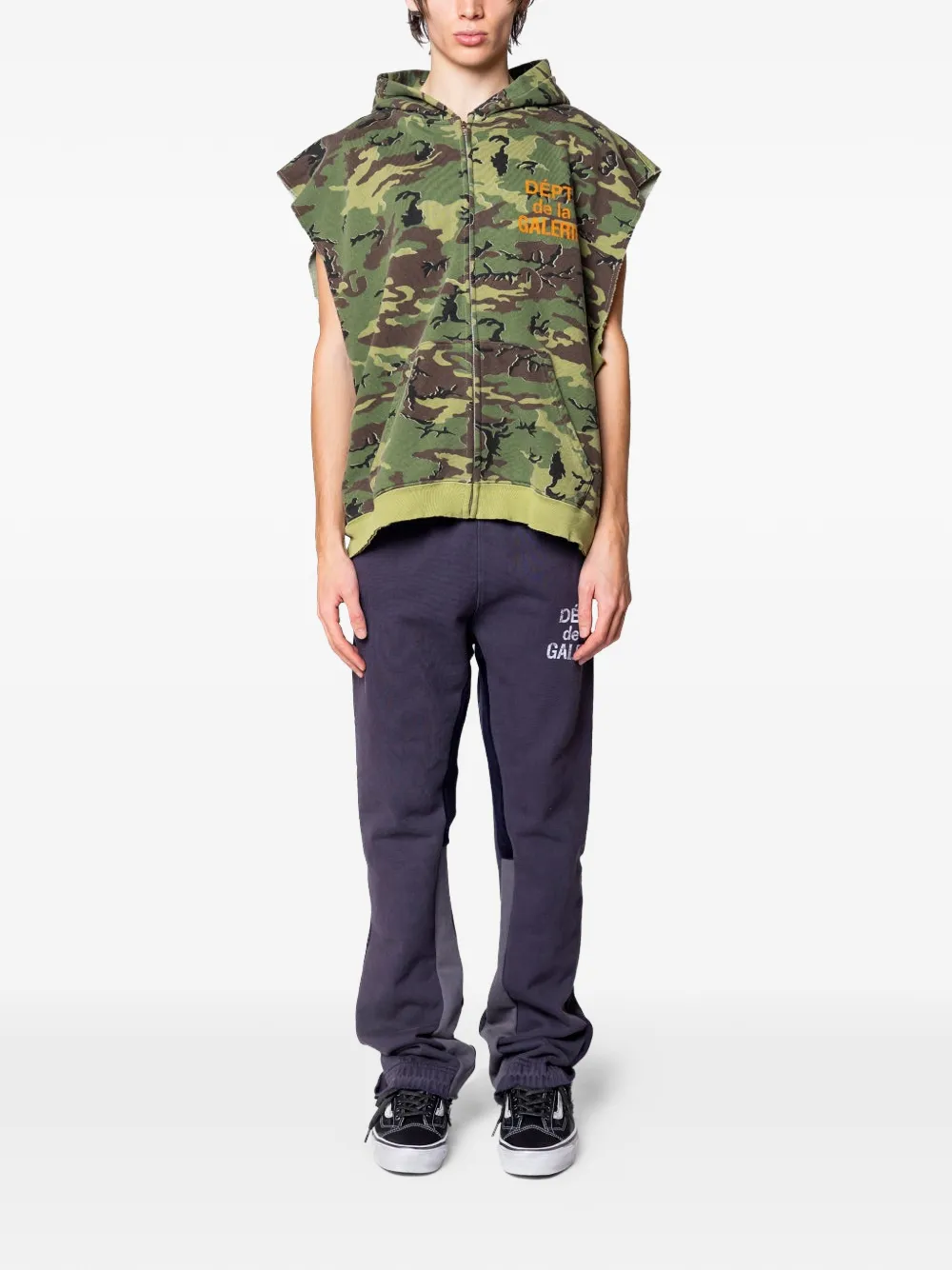 GALLERY DEPT. zip-up camo-print hoodie | Hoodies | Image 2