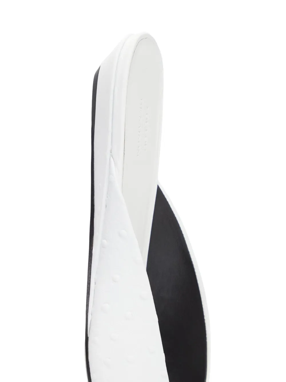 LouLou de Saison Alix muiltjes met vierkante neus Wit