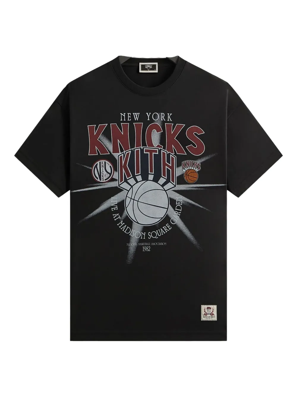 KITH playera MSG Burst Jones en colaboración con New York Knicks | negro | Image 1