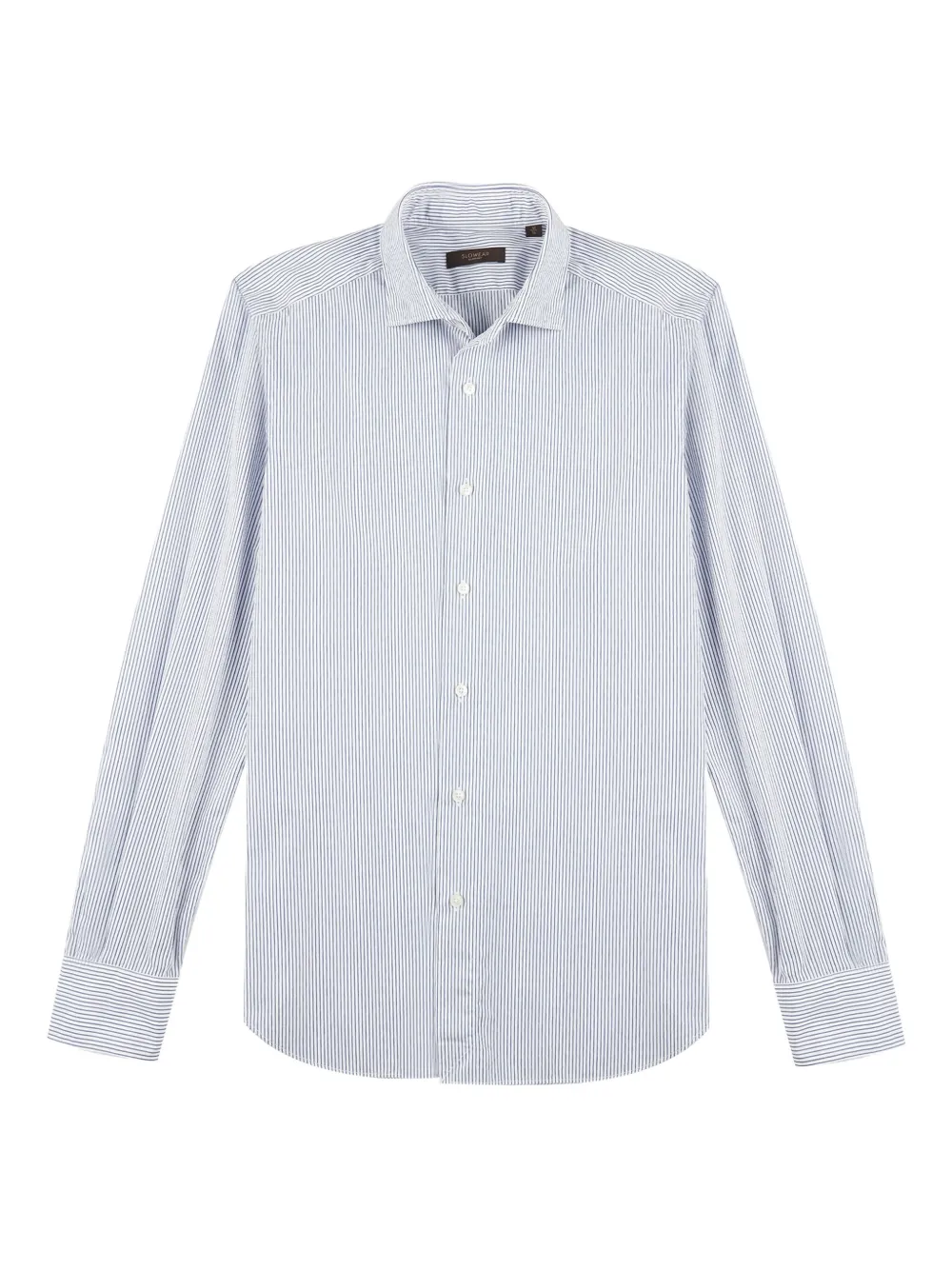 slowear striped cotton shirt | White | Image 1