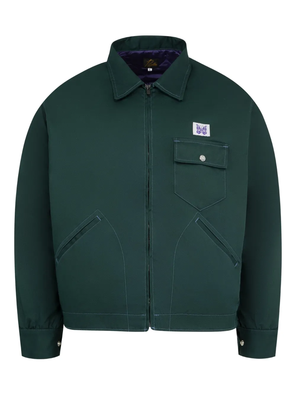 Needles pocket work jacket - Verde