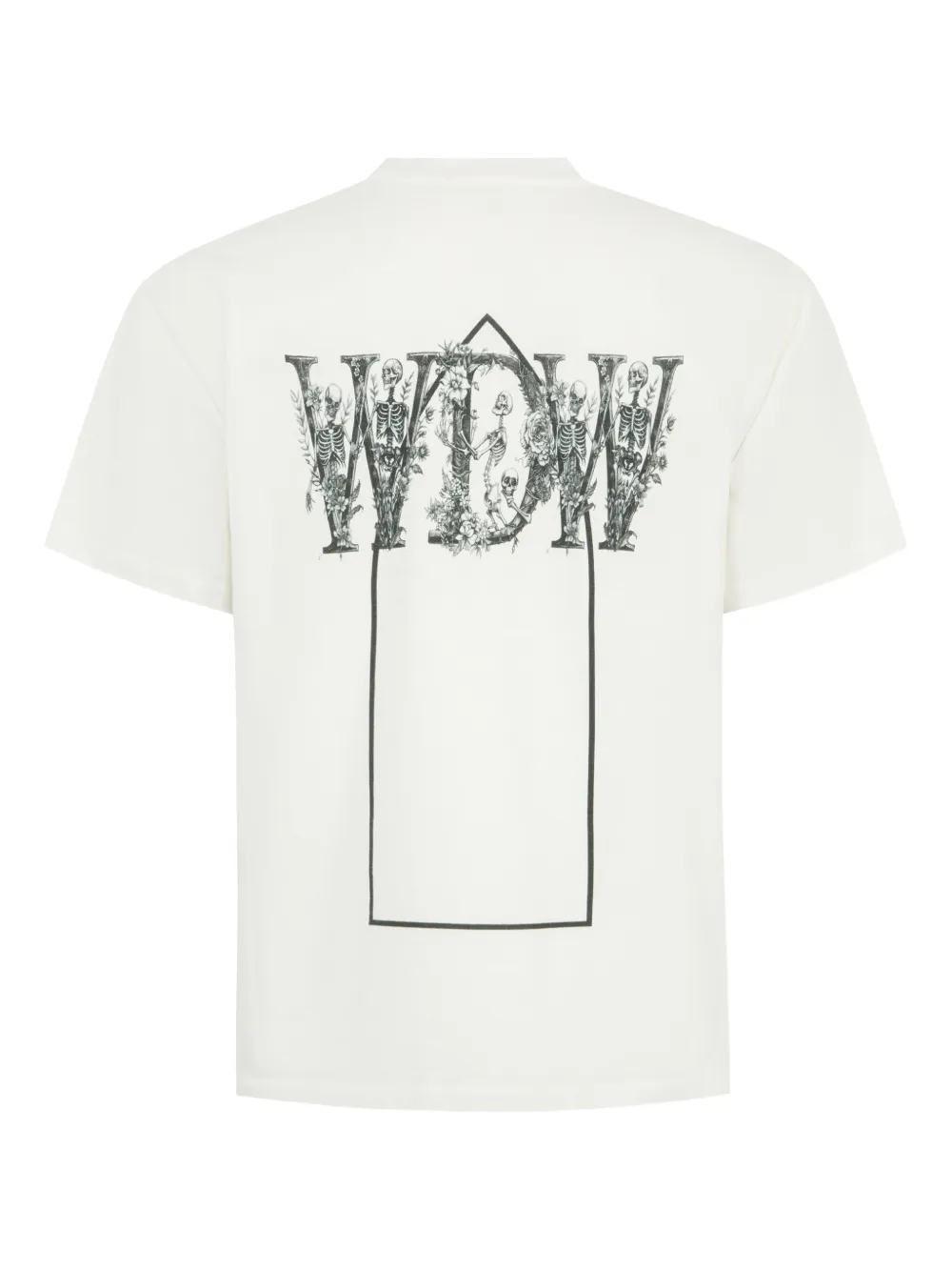 Who Decides War T-shirt met grafische print - Beige