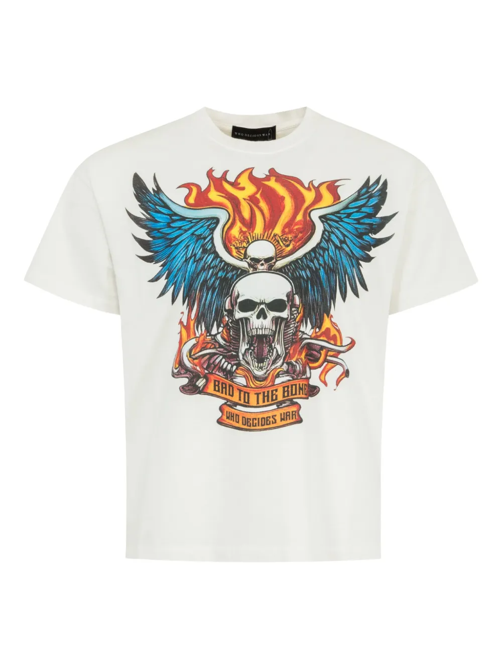 Who Decides War T-shirt con stampa - Toni neutri