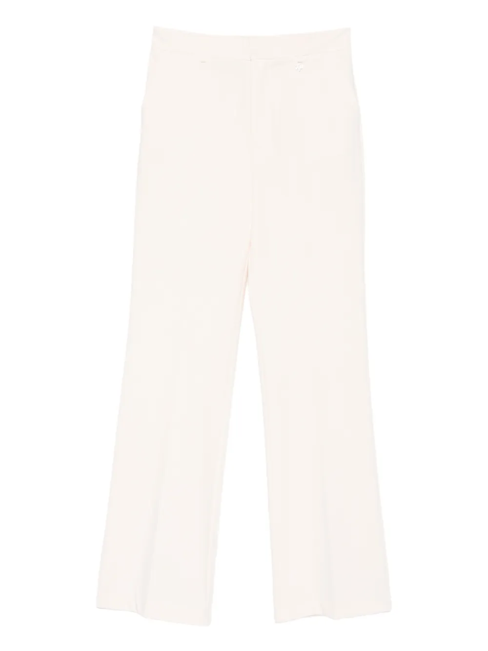 Aniye By Linda Pressed-creases Trousers In White