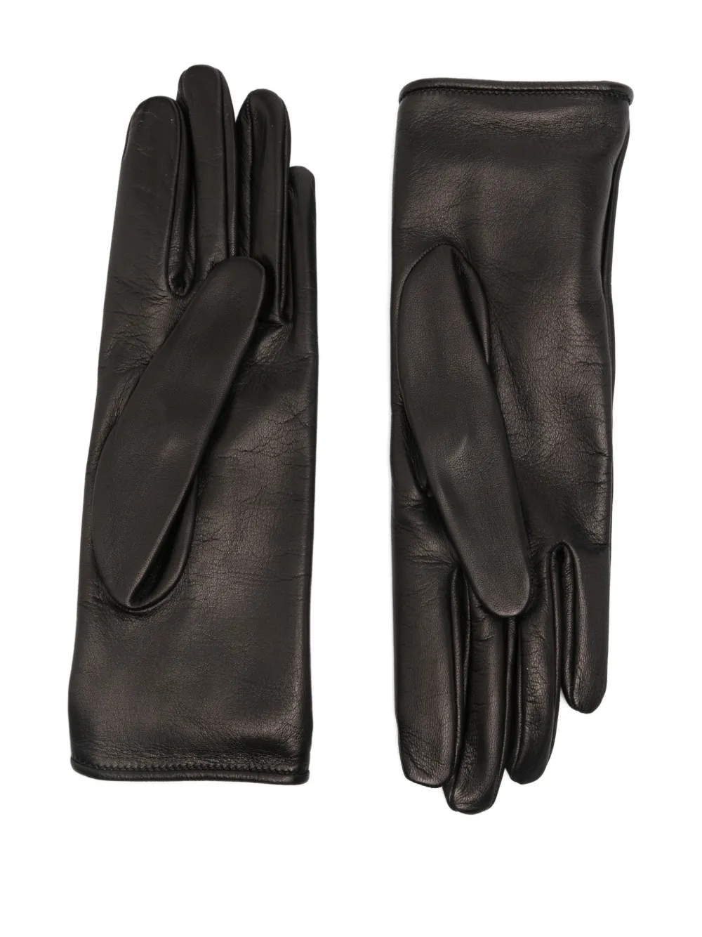 Valentino Vlogo Signature Bow Detail Gloves In Black