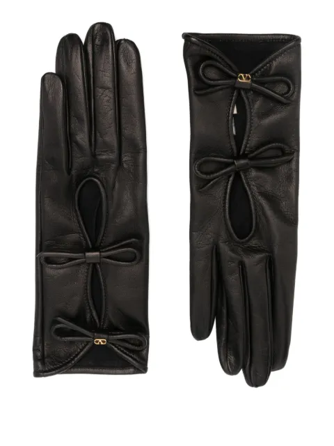 Valentino Garavani VLogo Signature bow detail gloves
