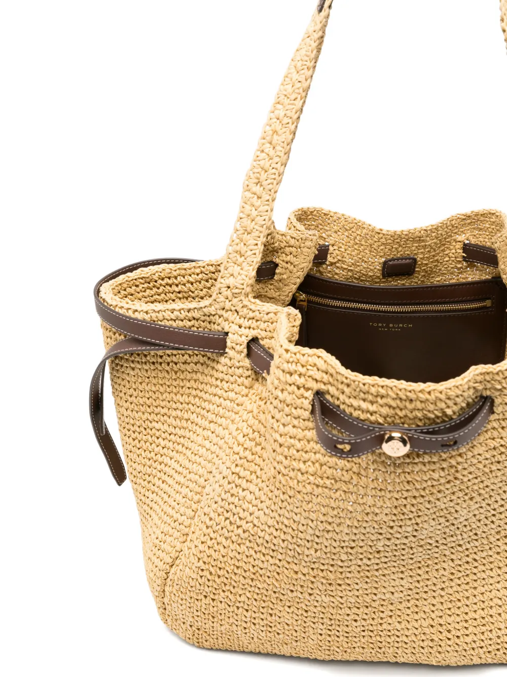 Tory Burch Romy rieten shopper Beige
