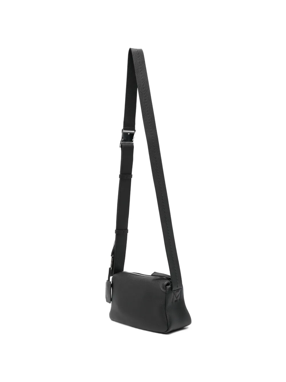 Max Mara Shopper met logodetail Zwart