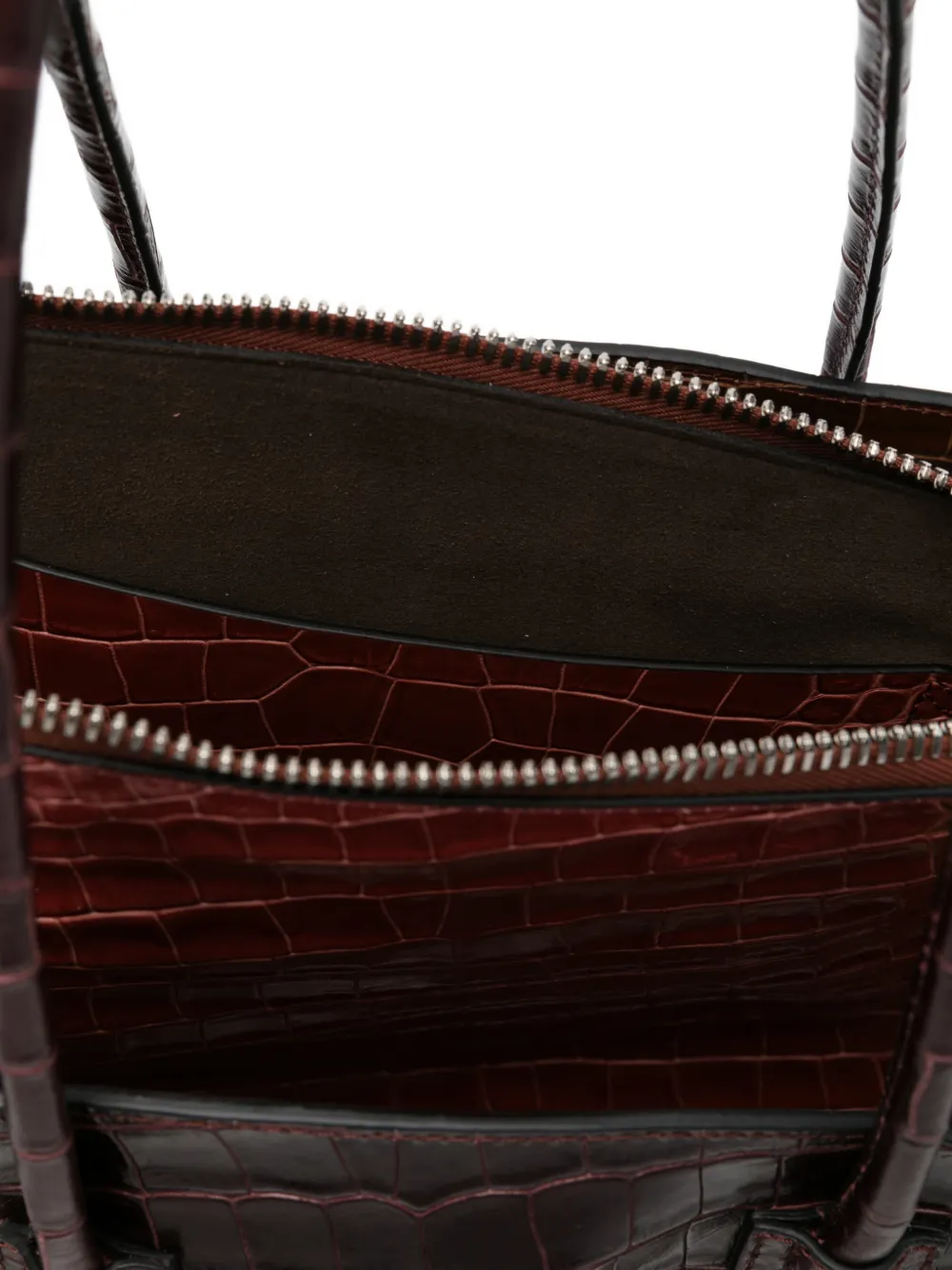 The Attico Medium La Passeggiata shopper Rood
